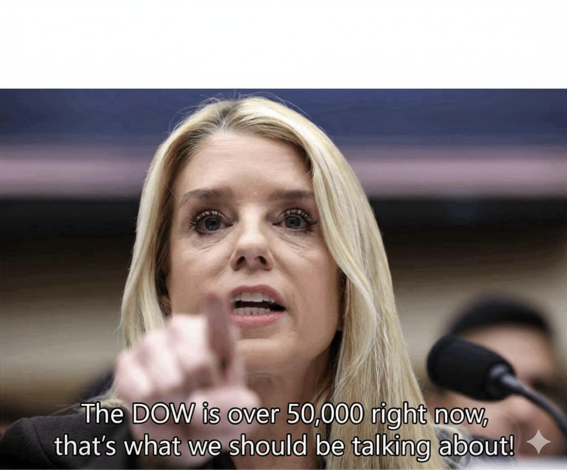 Pam Bondi Blank Meme Template