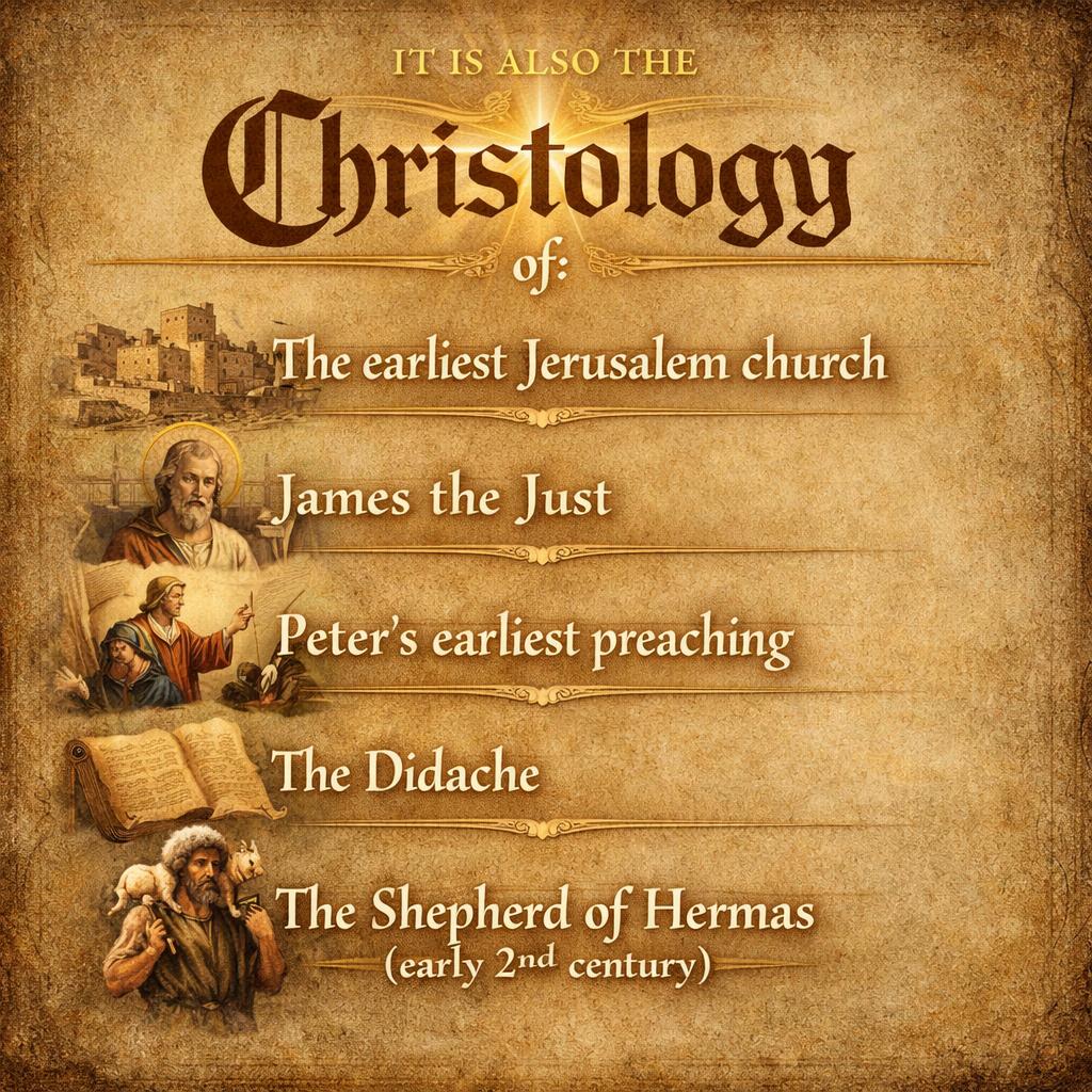 IT IS ALSO THE Christology of: The earliest Jerusalem church; Ja Blank Meme Template