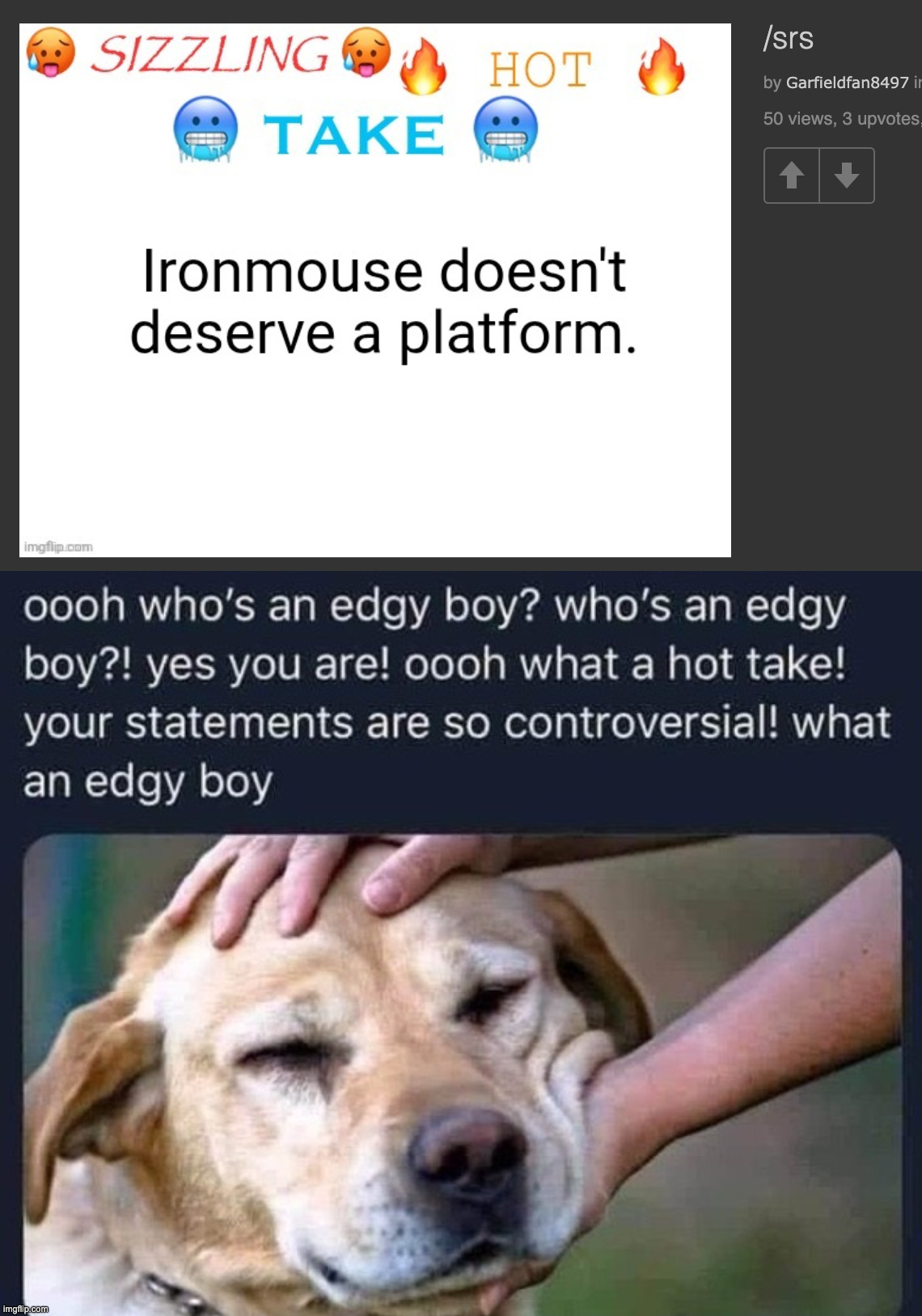 Ts corny asf yo | image tagged in who's an edgy boy | made w/ Imgflip meme maker