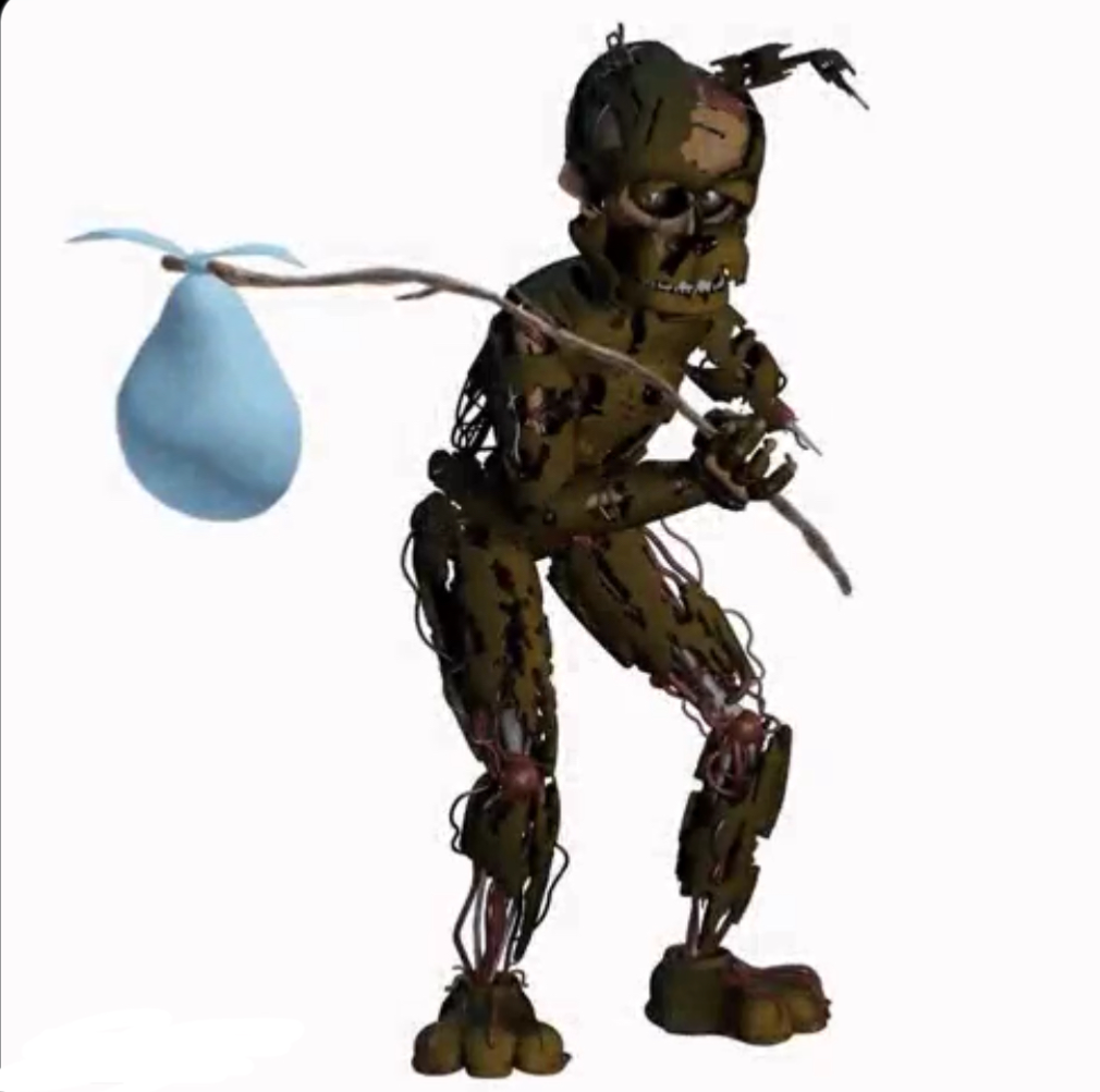 zad scraptrap with bindle Blank Meme Template