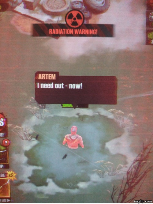 This water feels kinda tingly... | made w/ Imgflip meme maker