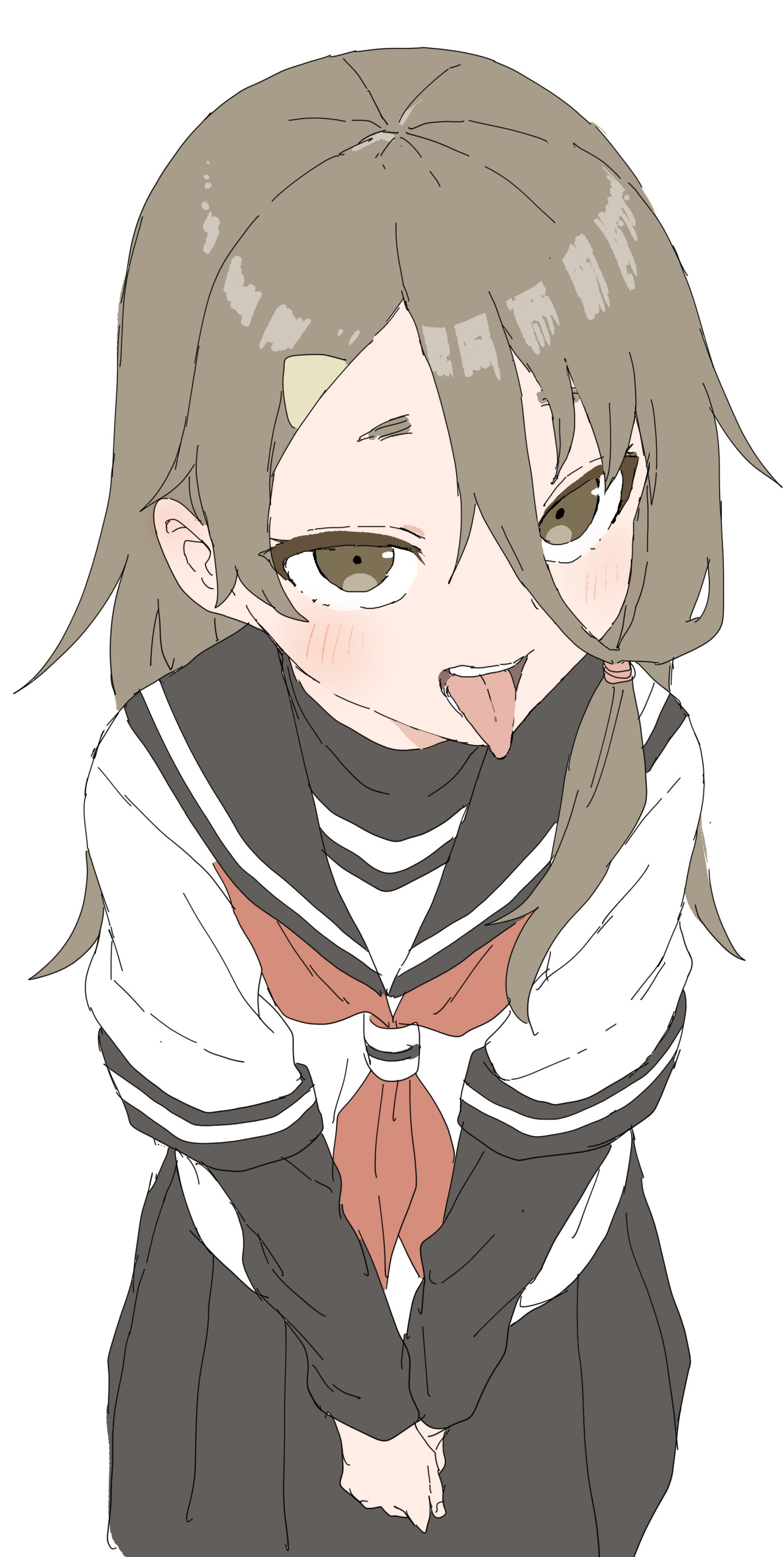 Happy girl Blank Meme Template