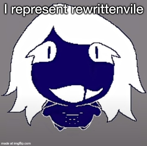 roulx kaard | I represent rewrittenvile | image tagged in roulx kaard | made w/ Imgflip meme maker