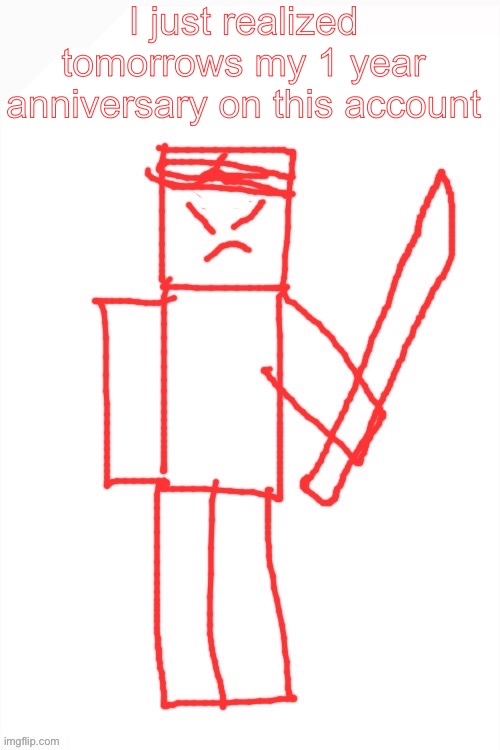 yamatsuki | I just realized tomorrows my 1 year anniversary on this account | image tagged in yamatsuki | made w/ Imgflip meme maker