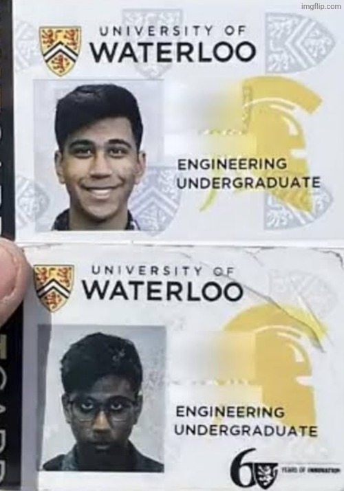 Garfieldfan before and after toady | image tagged in university of waterloo first year vs senior year | made w/ Imgflip meme maker