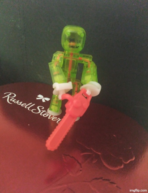 I don't know how to make him hold the Sniper Rifle. | made w/ Imgflip meme maker