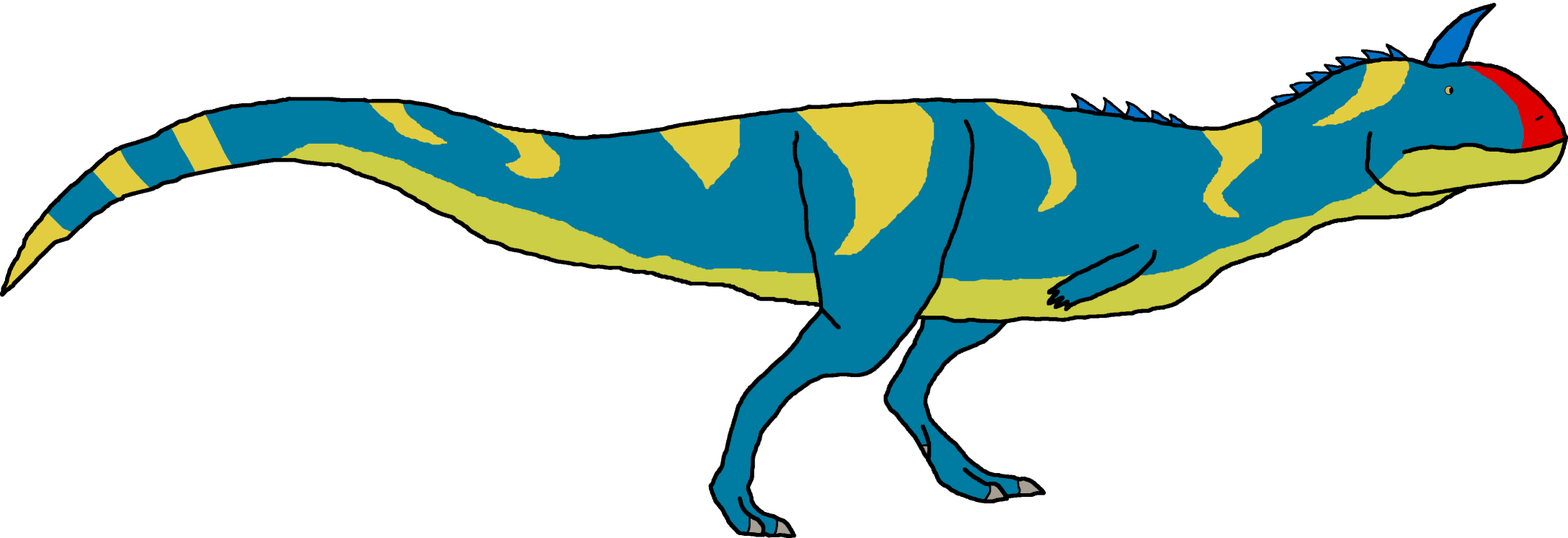 Male Majungasaurus (Paleoverse + EOIverse) Blank Meme Template