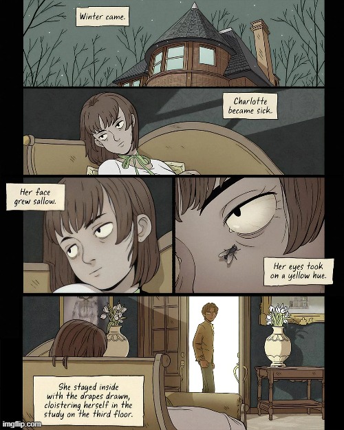 image tagged in winter,wife,green,ribbon,sick,sickness | made w/ Imgflip meme maker