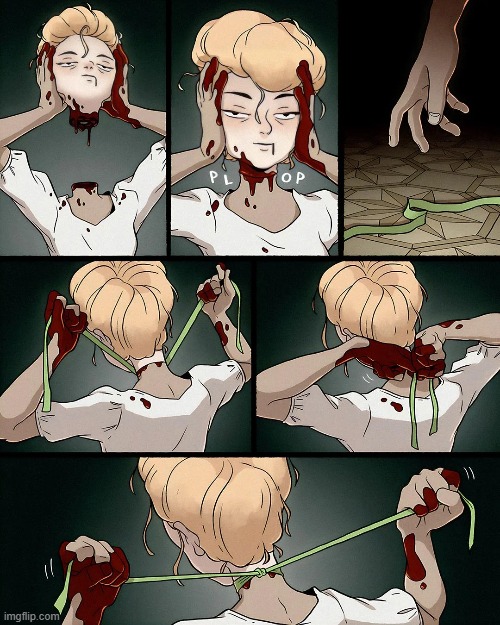 image tagged in ex wife,head,swap,green,ribbon,tie | made w/ Imgflip meme maker