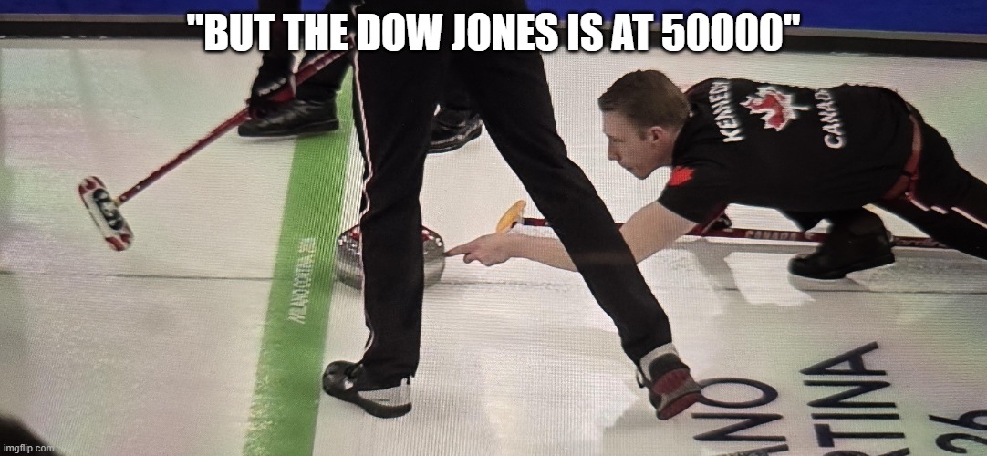Cheaters | "BUT THE DOW JONES IS AT 50000" | made w/ Imgflip meme maker