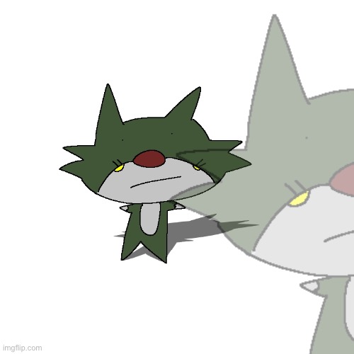 OK Kitty burger, if you say so, but I’m sorry kitty burger, but I only draw humans but this is what I draw this for you | image tagged in fanart | made w/ Imgflip meme maker