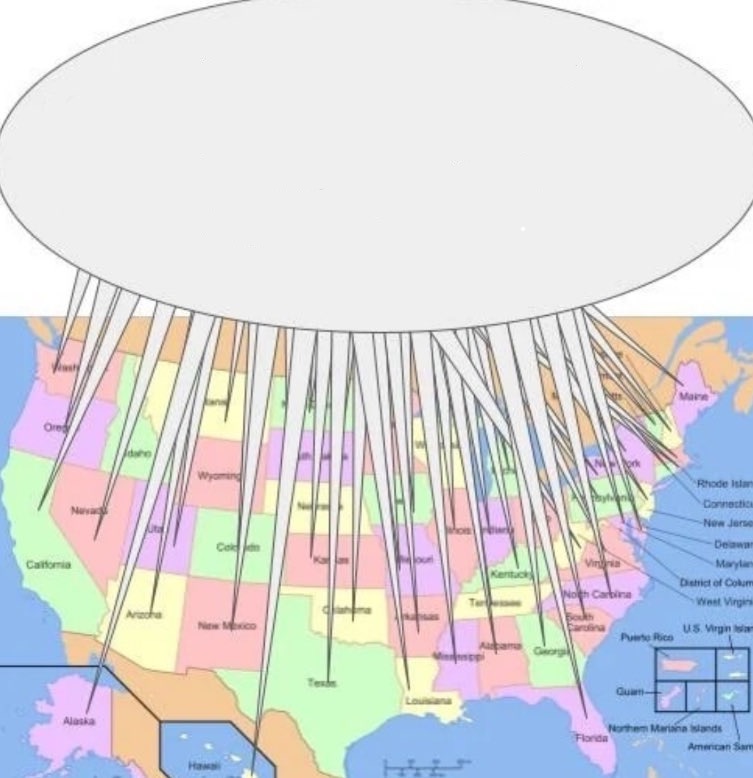 All states say Blank Meme Template