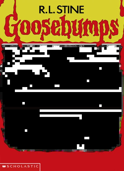 High Quality Goosebumps cover template Blank Meme Template