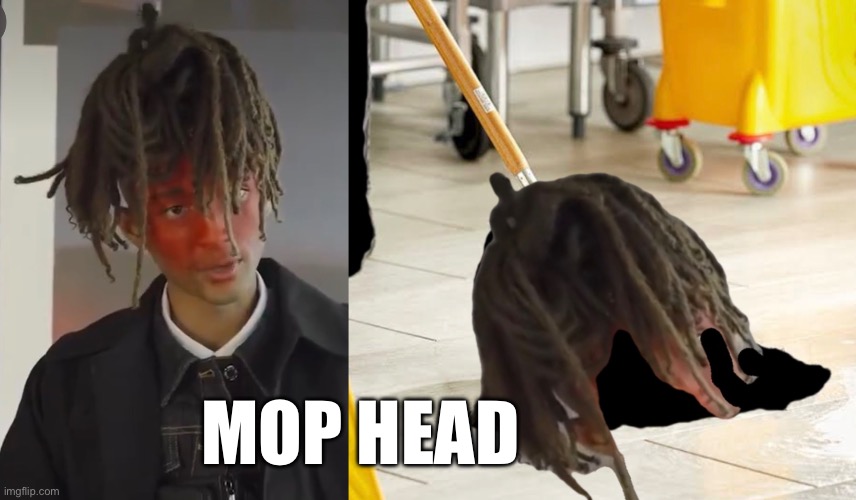 Mop head | MOP HEAD | image tagged in memes | made w/ Imgflip meme maker