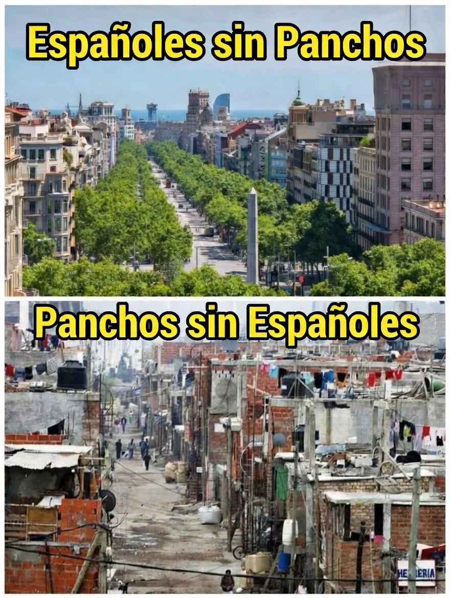 España sin Centroamericanos y Sudamericanos Blank Meme Template