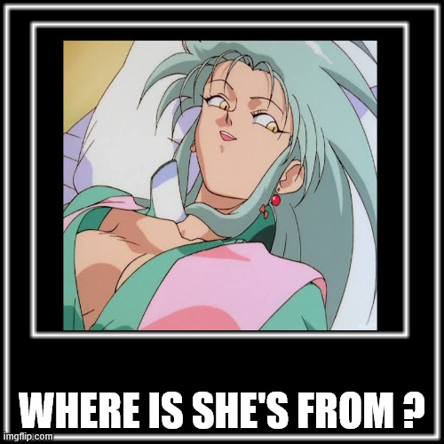where is she's from ? | WHERE IS SHE'S FROM ? | image tagged in what how,where's waldo,anime,witches,wicked,who are you | made w/ Imgflip meme maker