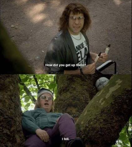 How did you get up there? Blank Meme Template