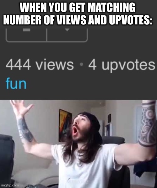 WHEN YOU GET MATCHING NUMBER OF VIEWS AND UPVOTES: | image tagged in penguin0 cheering,upvotes,views,perfect | made w/ Imgflip meme maker