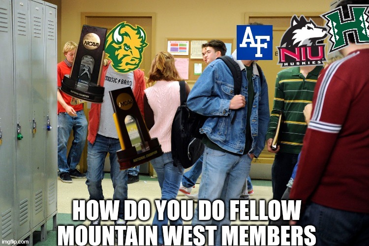 North Dakota State meme | image tagged in football,north dakota state,college football,sports,nfl memes | made w/ Imgflip meme maker