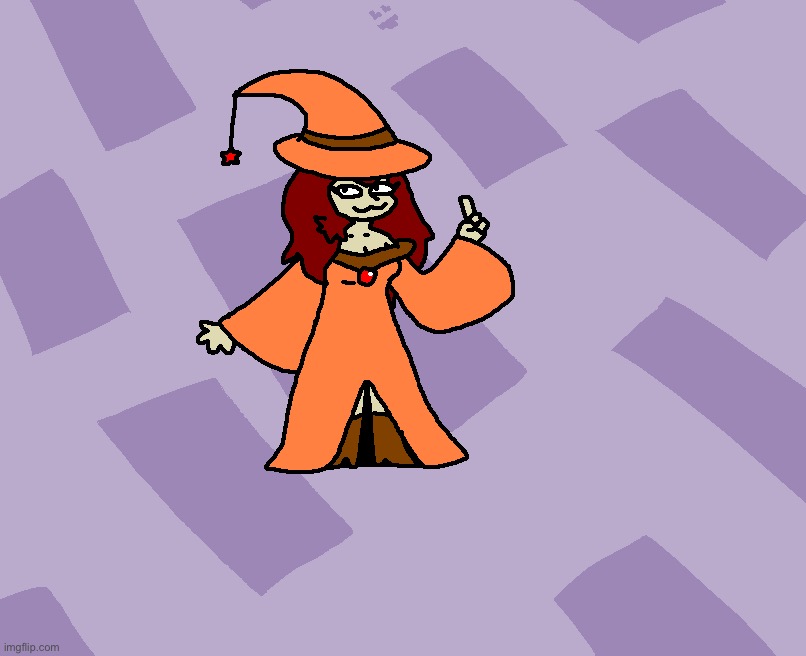 The only drawing I have for you all right now, sorry I forgot the tail | made w/ Imgflip meme maker