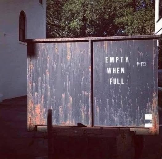 Schrodinger's Dumpster Blank Meme Template