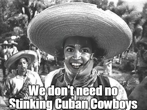 We don't need no Stinking Cuban Cowboys | made w/ Imgflip meme maker