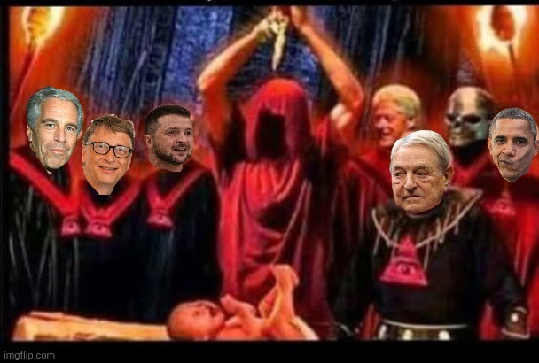 Epstein Islanders Human Sacrifice Blank Meme Template