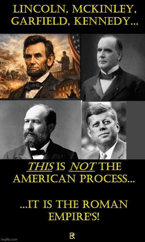 WE are NOT Rome! | image tagged in assassination | made w/ Imgflip meme maker