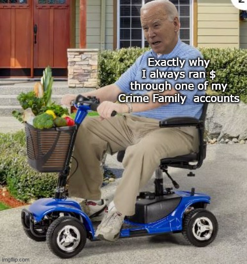 Exactly why I always ran $ through one of my Crime Family  accounts | made w/ Imgflip meme maker