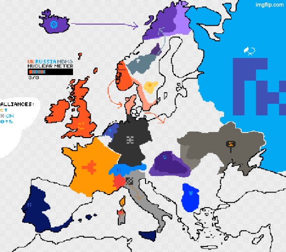 nuclear weapons is on the horizon. | made w/ Imgflip meme maker
