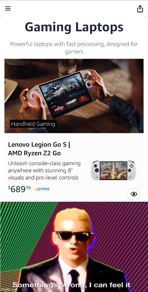 image tagged in something s wrong,amazon,memes,funny | made w/ Imgflip meme maker