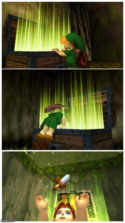 link treasure chest | image tagged in link treasure chest | made w/ Imgflip meme maker