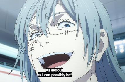 mahito "as serious as i can be" Blank Meme Template