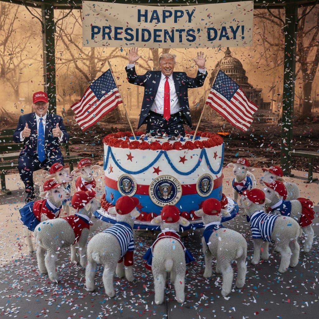 TRUMPSTEINE Celebration Blank Meme Template