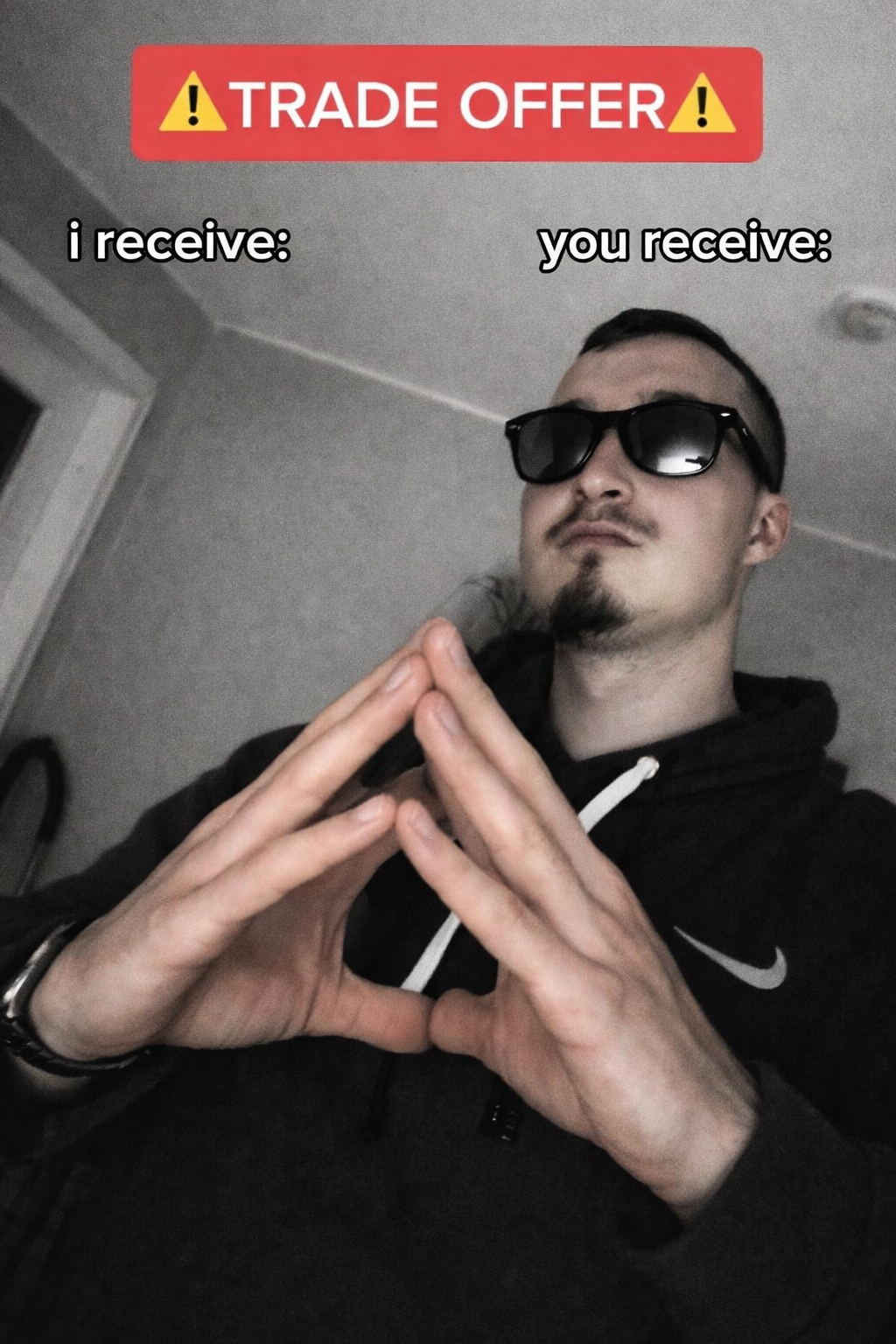 Sernik Trade Offer Blank Meme Template