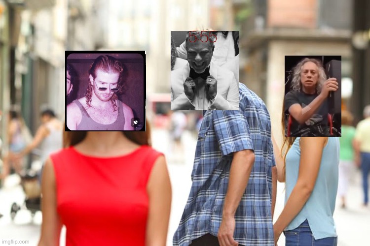 James checking Dave out (It’s been a meme I saw) | image tagged in memes,distracted boyfriend | made w/ Imgflip meme maker