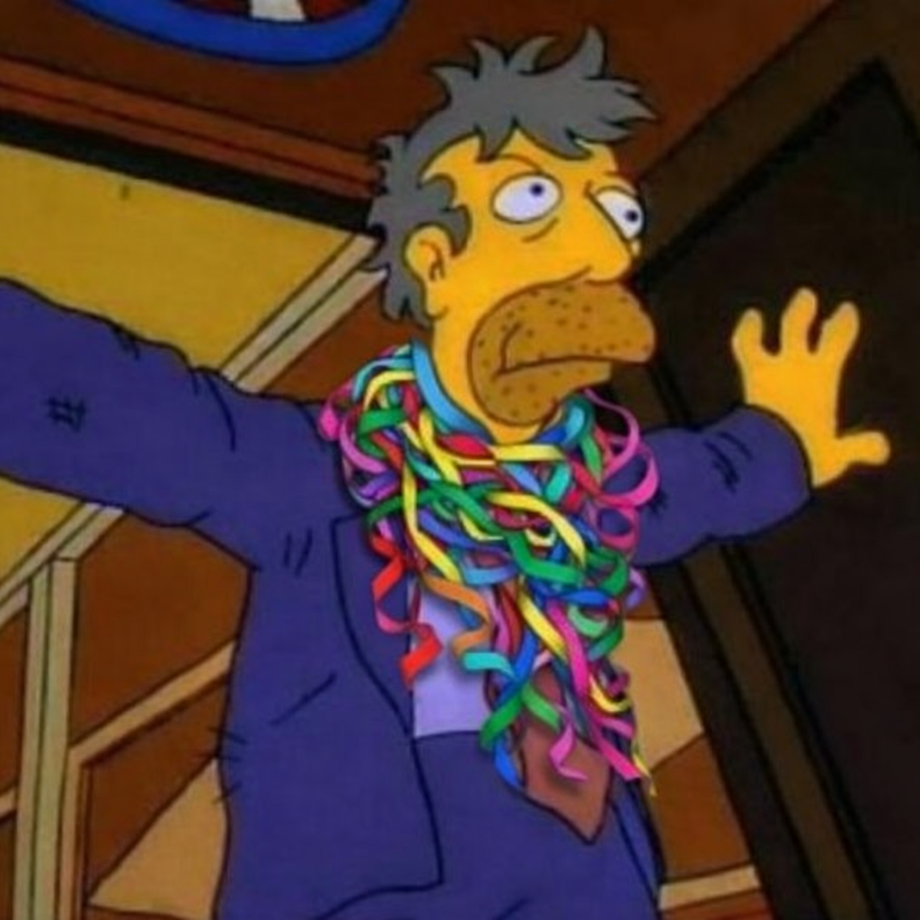 Seymour Skinner Carnaval Blank Meme Template