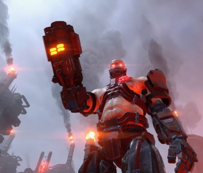 Hateful Cyborg HD2 Blank Meme Template