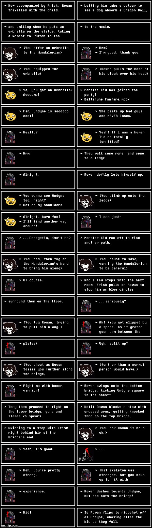 SWTOTU Episode 7! umbrellas, and the bridge. | image tagged in star wars,tales of the underground,rowan malachi | made w/ Imgflip meme maker