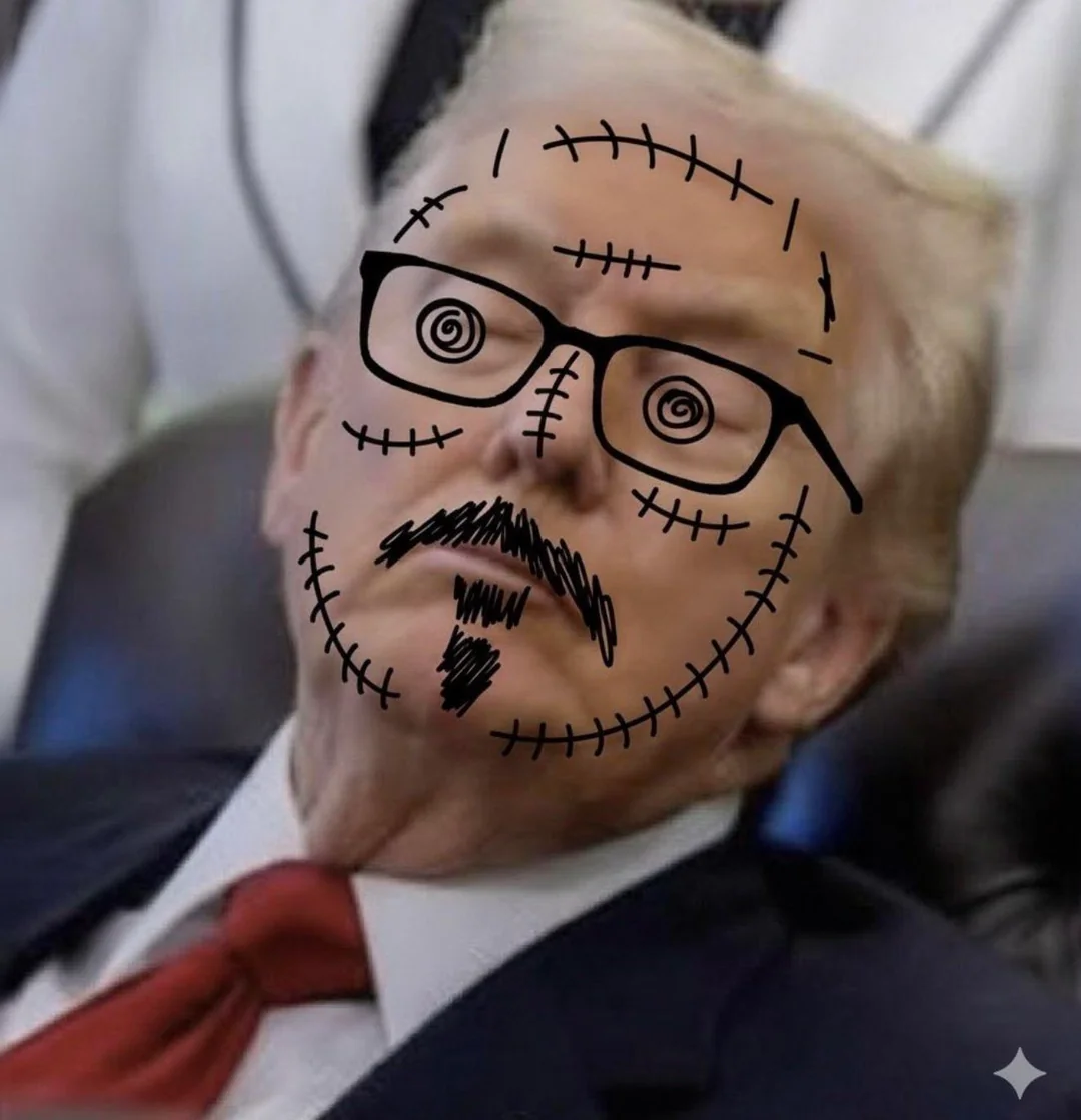 Donald Trump NodFather  Sharpie Blank Meme Template