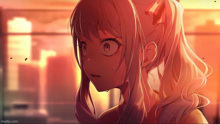 Traumatized Mizuki Akiyama | image tagged in traumatized mizuki akiyama | made w/ Imgflip meme maker