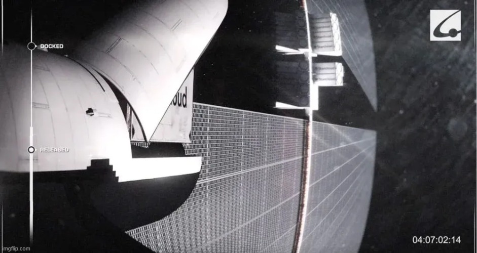 Spacecraft heat dissipation in orbit