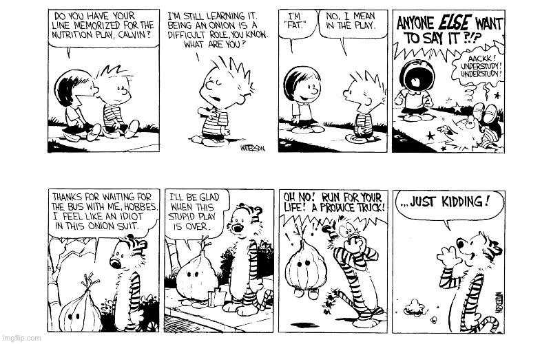 image tagged in calvin and hobbes,comics | made w/ Imgflip meme maker