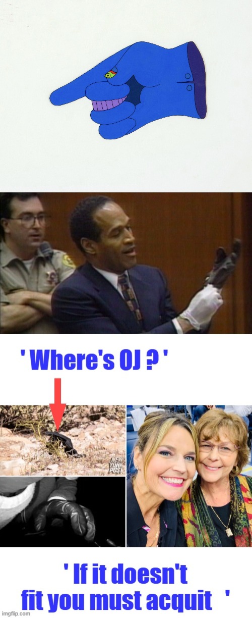 Strange they would use The Glove bit again. | made w/ Imgflip meme maker