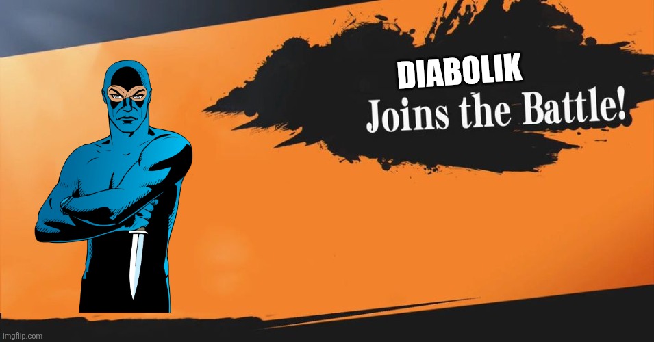 What if the Italian comic book character Diabolik joins the Smash? | DIABOLIK | image tagged in smash bros,diabolik,italian comics,italy,thief,anti hero | made w/ Imgflip meme maker