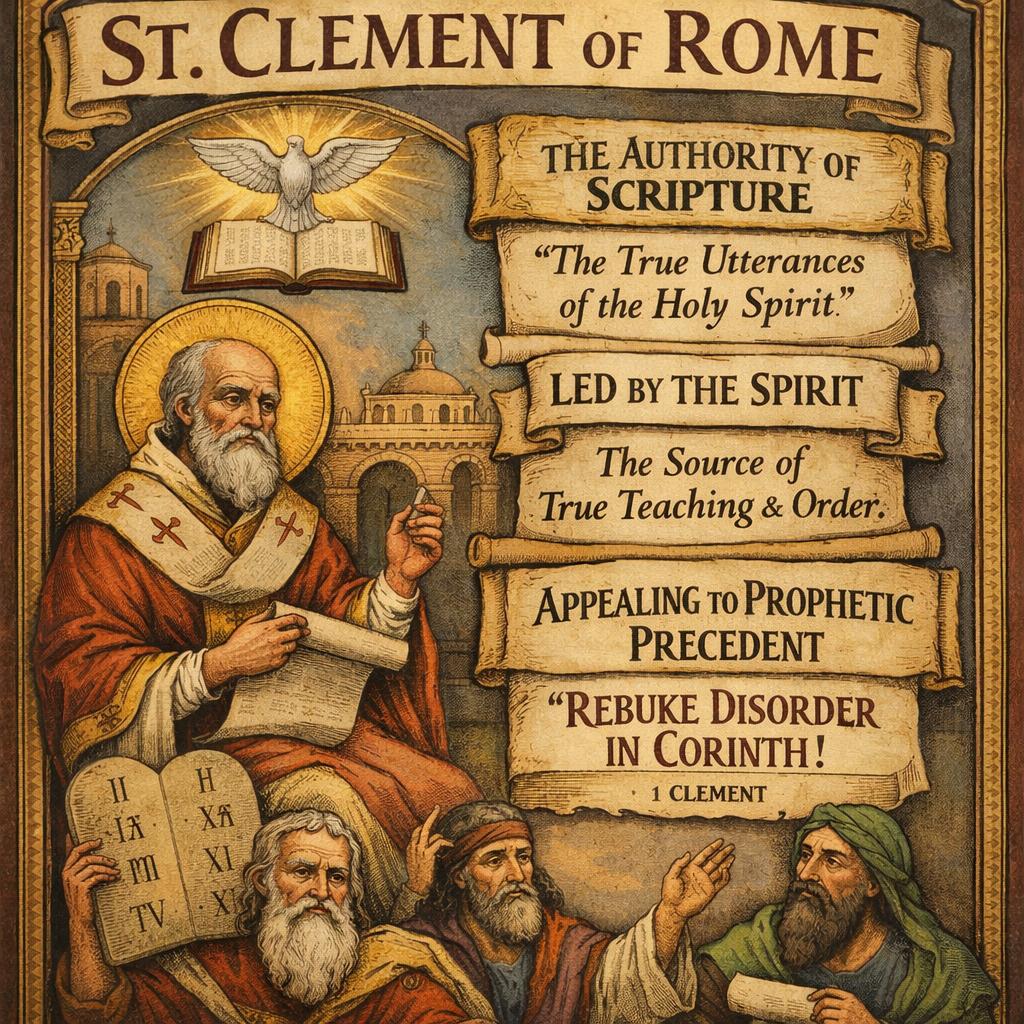 1 Clement (general thrust). Clement appeals repeatedly to the au Blank Meme Template