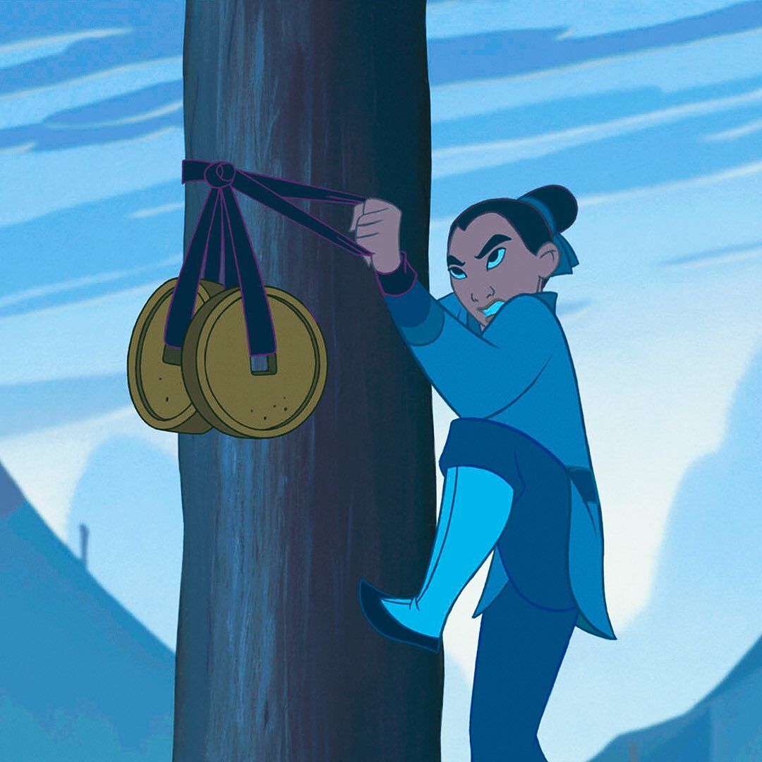 High Quality Mulan Two Weights Blank Meme Template