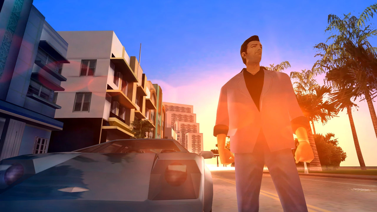 Tommy Vercetti Blank Meme Template