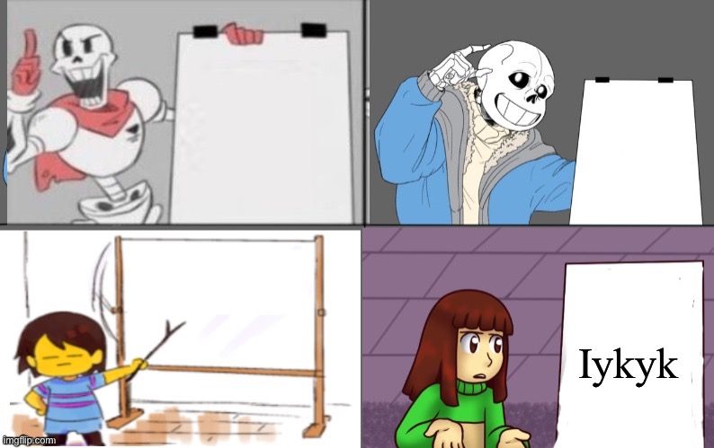 Low quality image | Iykyk | image tagged in ultimate undertale plan | made w/ Imgflip meme maker