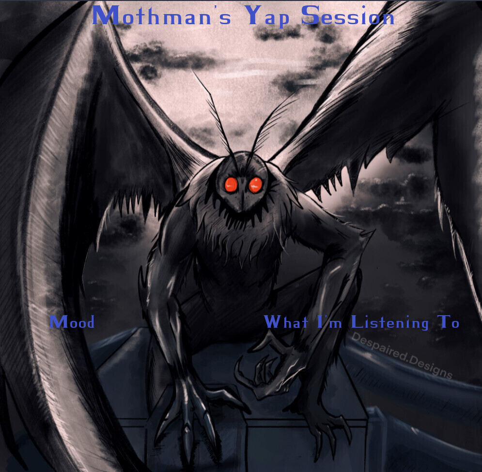 High Quality Mothman Announcement Temp Blank Meme Template